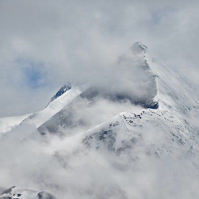雪山的风景摄影
